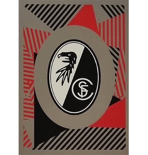 Topps Bundesliga Sticker Saison 2021/2022 Nr 187 SC Freiburg Logo