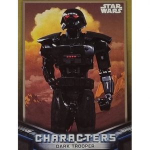 Topps The Mandalorian Trading Cards 2021 Nr C 20 Dark Trooper Yellow Parallels