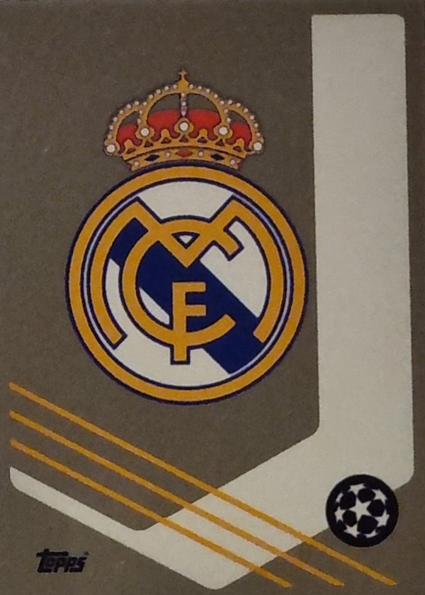 Topps Champions League Sticker 2021/2022 Nr 048 Real Madrid Logo