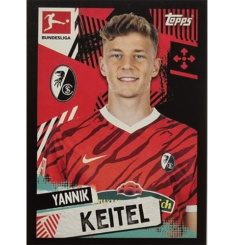 Topps Bundesliga Sticker Saison 2021/2022 Nr 204 Yannik Keitel