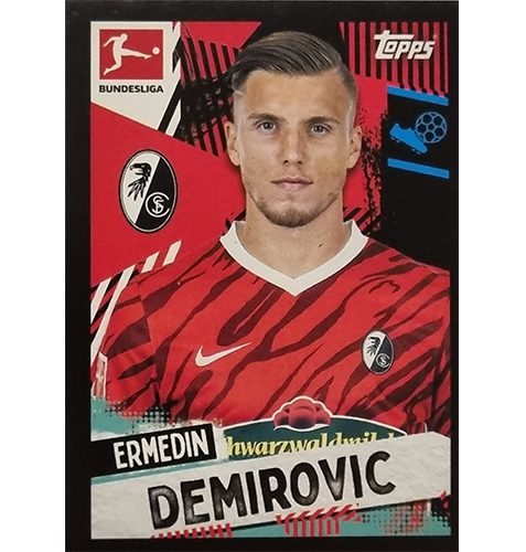 Topps Bundesliga Sticker Saison 2021/2022 Nr 205 Ermedin Demirovic
