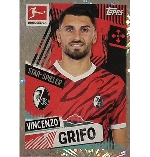 Topps Bundesliga Sticker Saison 2021/2022 Nr 208 Vincenzo Grifo