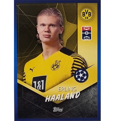 Topps Champions League 2021/2022 Nr 246 Erling Haaland