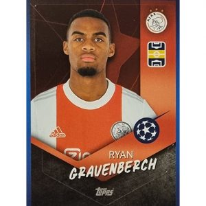 Topps Champions League Sticker 2021/2022 Nr 257 Ryan Gravenberch