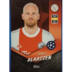 Topps Champions League Sticker 2021/2022 Nr 258 Davy Klaassen