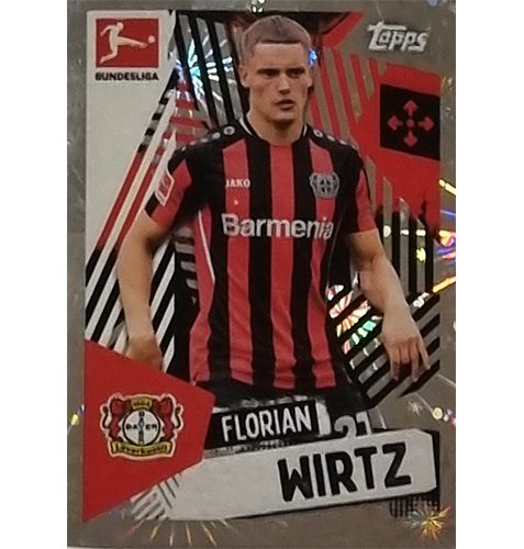 Topps Bundesliga Sticker Saison 2021/2022 Nr 300 Florian Wirtz