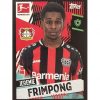 Topps Bundesliga Sticker Saison 2021/2022 Nr 307 Jeremie Frimpong