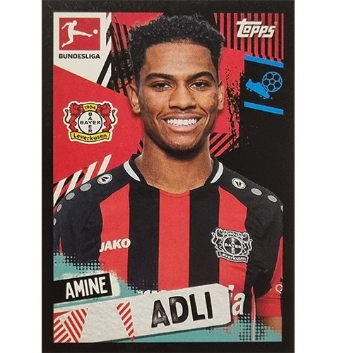 Topps Bundesliga Sticker Saison 2021/2022 Nr 314 Amine Adli