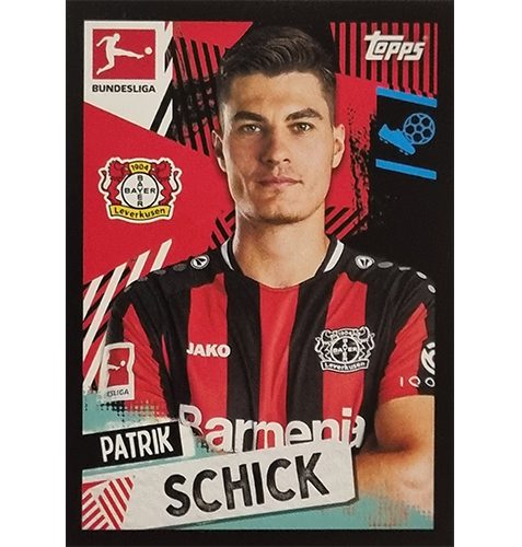Topps Bundesliga Sticker Saison 2021/2022 Nr 316 Patrick Schick