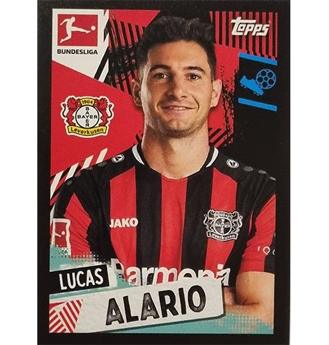 Topps Bundesliga Sticker Saison 2021/2022 Nr 317 Lucas Alario