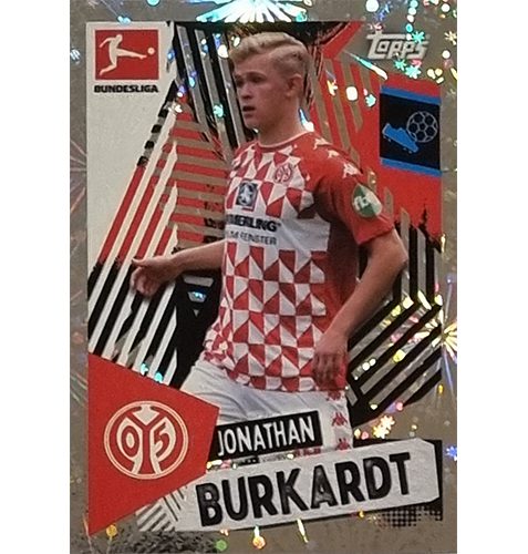 Topps Bundesliga Sticker Saison 2021/2022 Nr 322 Jonathan Burkardt