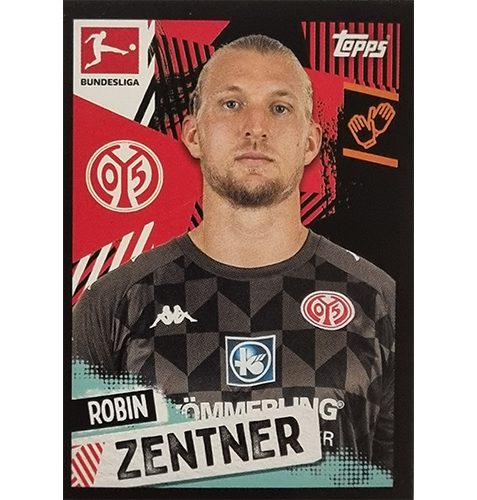 Topps Bundesliga Sticker Saison 2021/2022 Nr 326 Robin Zentner