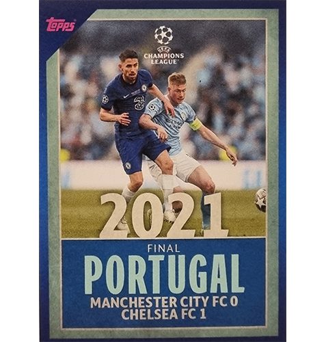 Topps Champions League Sticker 2021/2022 Nr 033 Portugal