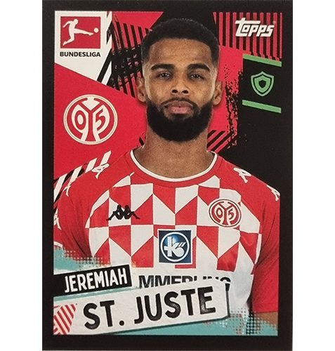 Topps Bundesliga Sticker Saison 2021/2022 Nr 331 Jeremiah St. Juste