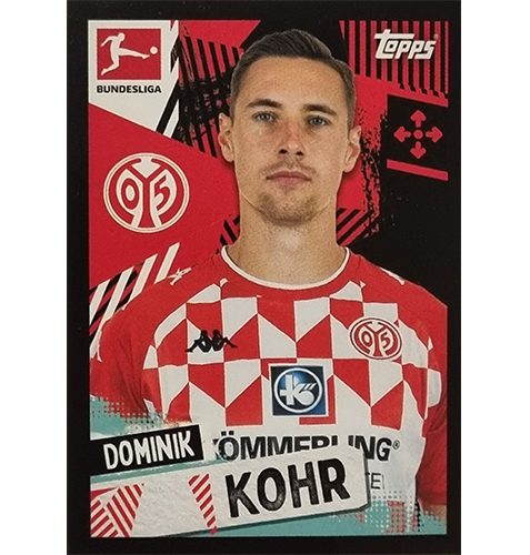 Topps Bundesliga Sticker Saison 2021/2022 Nr 332 Dominik Kohr