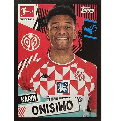 Topps Bundesliga Sticker Saison 2021/2022 Nr 339 Karim Onisiwo