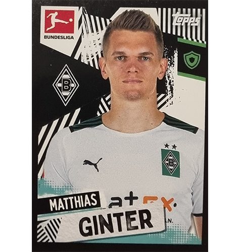 Topps Bundesliga Sticker Saison 2021/2022 Nr 352 Matthias Ginter