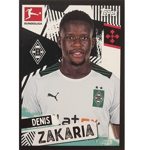 Topps Bundesliga Sticker Saison 2021/2022 Nr 353 Denis Zakaria