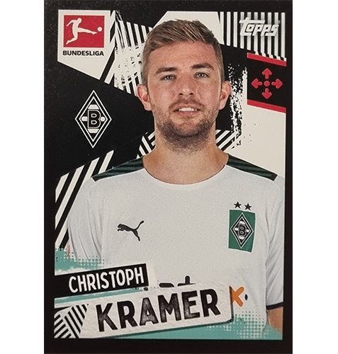 Topps Bundesliga Sticker Saison 2021/2022 Nr 356 Christoph Kramer