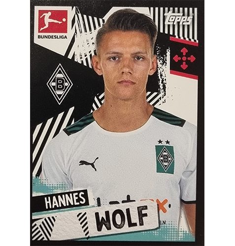 Topps Bundesliga Sticker Saison 2021/2022 Nr 358 Hannes Wolf