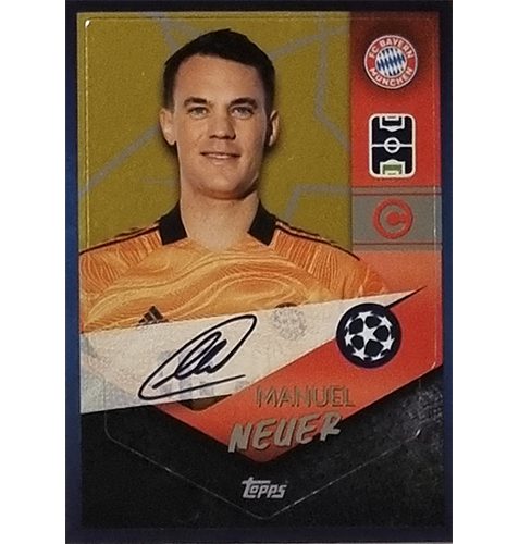 Topps Champions League Sticker 2021/2022 Nr 358 Manuel Neuer