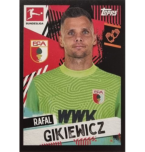 Topps Bundesliga Sticker Saison 2021/2022 Nr 040 Rafal Gikiewicz