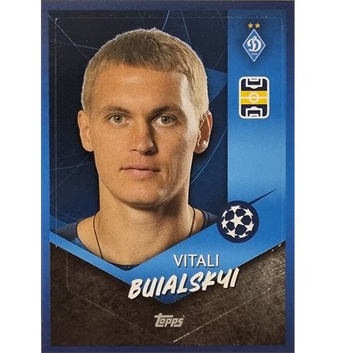 Topps Champions League Sticker 2021/2022 Nr 422 Vitali Buialskyi