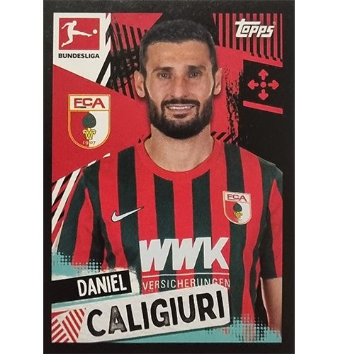 Topps Bundesliga Sticker Saison 2021/2022 Nr 047 Daniel Caligiuri