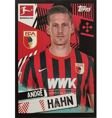 Topps Bundesliga Sticker Saison 2021/2022 Nr 048 Andre Hahn