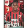 Topps Bundesliga Sticker Saison 2021/2022 Nr 049 Carlos Gruezo