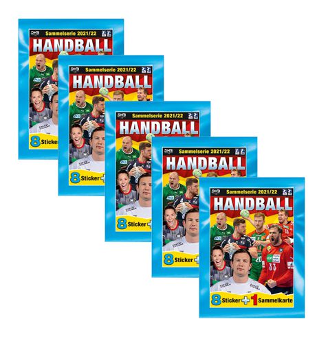 Blue Ocean Handball Sticker 2021-2022 5x Stickertüten