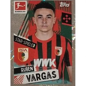 Topps Bundesliga Sticker Saison 2021/2022 Nr 054 Ruben Vargas
