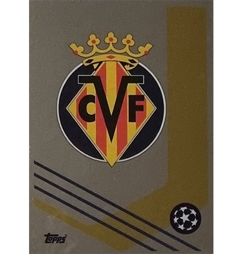 Topps Champions League Sticker 2021/2022 Nr 055 Villareal CF Logo
