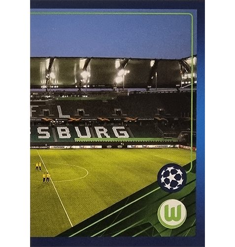 Topps Champions League Sticker 2021/2022 Nr 554 VFL Wolfsburg