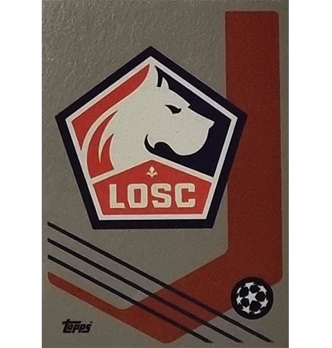 Topps Champions League Sticker 2021/2022 Nr 059 LOSC Lille Logo