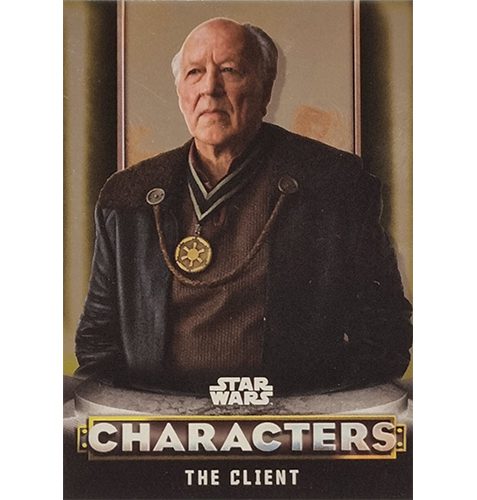 Topps The Mandalorian Trading Cards 2021 Nr C 06 The Client Yellow Parallels