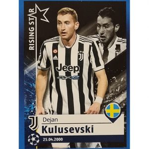 Topps Champions League Sticker 2021/2022 Nr 596 Dejan Kulusevski