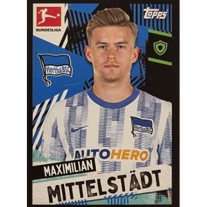 Topps Bundesliga Sticker Saison 2021/2022 Nr 063 Maximilian Mittelstädt
