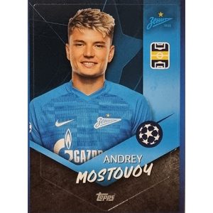 Topps Champions League Sticker 2021/2022 Nr 620 Andrey Mostovoy