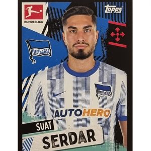 Topps Bundesliga Sticker Saison 2021/2022 Nr 068 Suat Serdar