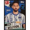 Topps Bundesliga Sticker Saison 2021/2022 Nr 074 Ishak Belfodil