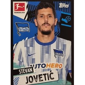 Topps Bundesliga Sticker Saison 2021/2022 Nr 075 Stevan Jovetic