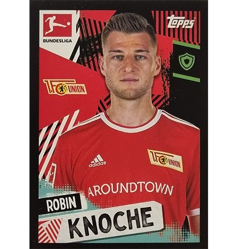 Topps Bundesliga Sticker Saison 2021/2022 Nr 087 Robin Knoche
