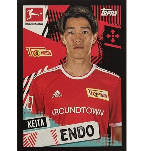 Topps Bundesliga Sticker Saison 2021/2022 Nr 093 Keita Endo