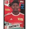 Topps Bundesliga Sticker Saison 2021/2022 Nr 097 Taiwo Awoniyi