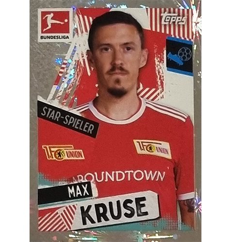 Topps Bundesliga Sticker Saison 2021/2022 Nr 098 Max Kruse