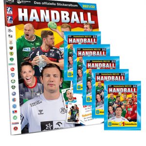 Blue Ocean Handball Sticker 2021-2022 Album + 5x Tüten