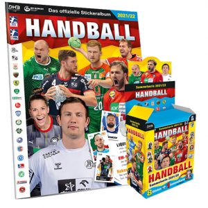 Blue Ocean Handball Sticker 2021-2022 Album + 1x Display