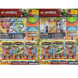 Lego Ninjago Serie 6 NEXT LEVEL Trading Cards 2x SUPERPACK