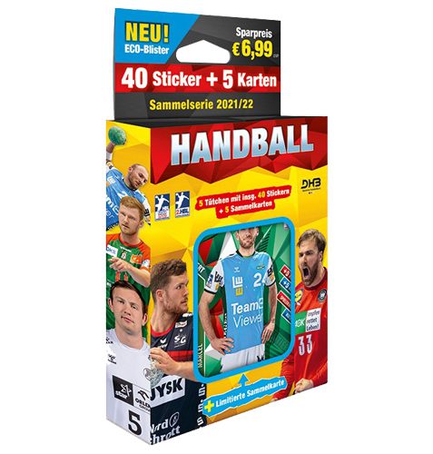 Blue Ocean Handball Sticker 2021-2022 1x Blister